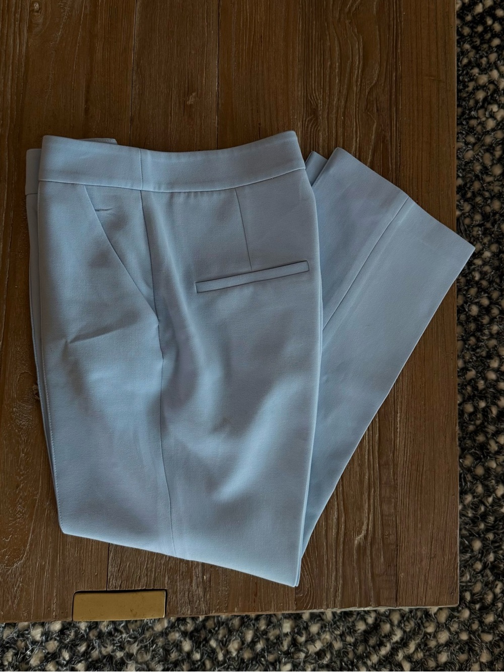 Veronica Beard pleated straight leg Dress pants